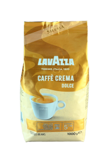 Zrnková káva -  Granner Coffee Lavazza Caffe Crema Dolce 1000g