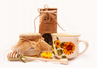 Košík Darček Tea Názov Day Sunflower Mug