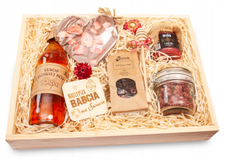 Darčekový kôš babička deň - Rose Aroma