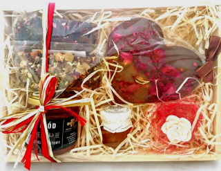 Darčekový kôš Honey Chocolate Day Babička MOM