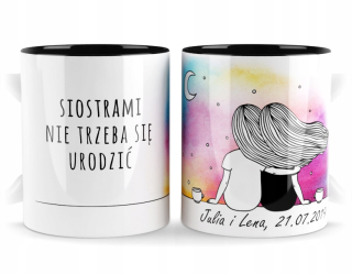 hrnček darček pre priateľov, sestry