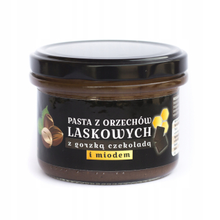 lieskové orieškové arašidové maslo BITTER CZEK HONE 270g