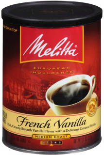 Káva mletá -  melitta mletá káva francúzska vanilka 312g z USA