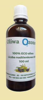 Olivový olej - Ozón olivového oleja peroxid 1200