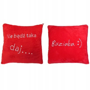 Darček na Valentína - Vankúš obdĺžnikového valentína 27 x 27 cm
