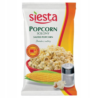 mikrovlnná popcorn solená 90g x10ks