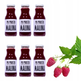 RASPBERRY Malinová šťava 100% bez NFC cukru 6x250ml
