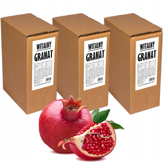 Pomegranátová šťava 100% NFC stlačená 3x3L