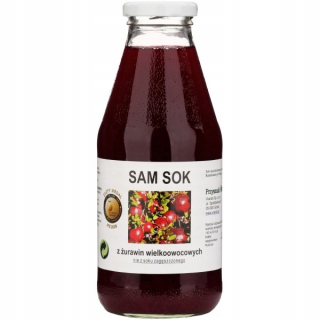 Brusnicová šťava 100% 6x 500ml Viands