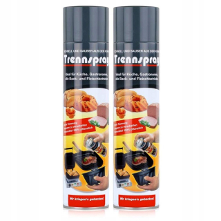 sprej na pečenie, objem 600 ml - 2 kusy