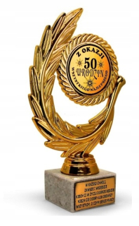 soška K 50 NARODENINÁm darček TRVALÝ VEĽKÝ!