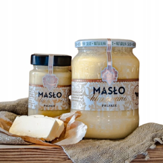 Čerstvé objasnené maslo 700 ml Premium Ghee Quality
