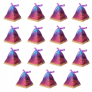 kúsky vzorovaný Box Tower Shape Suga