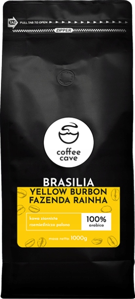 Zrnková káva - Fazuľa Káva Brazília Žltá Burbon 1KG