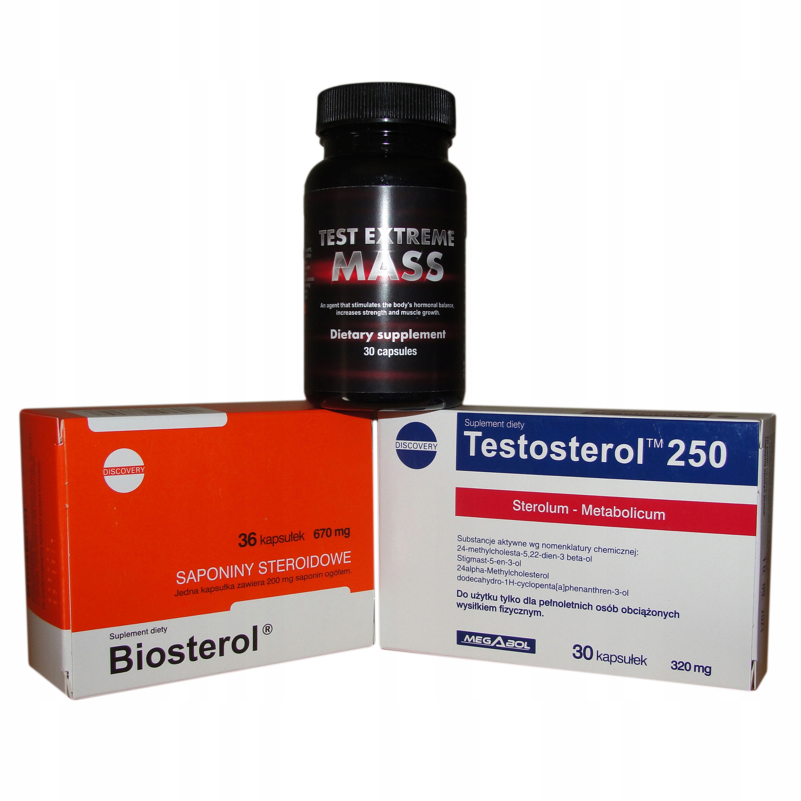 Testosterón - Skúška Extreme + BIO + test Silný Winstrol Metanabol