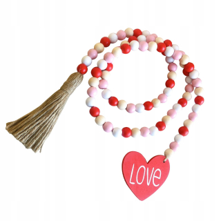 Darček na Valentína - 1PC House Bead Garland Telefón Popar