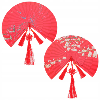 Darček na Valentína - Festival 2 papierových fanúšikov Spring papierový kvet