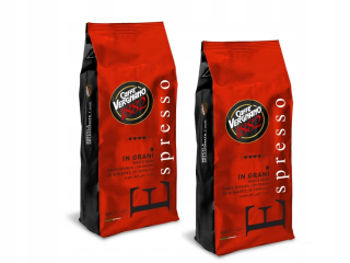 Zrnková káva - 2x kávové zrná VERGNANO ESPRESSO 1 kg