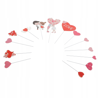 Darček na Valentína - 6 súprav Valentine si vyberie svadobnú výzdobu