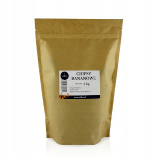 Banánové čipy 1 kg Sušené banány
