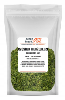 Garlic medveď 5kg sušená prírodná aróma