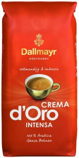 Zrnková káva - Dallmayr Crema d'Oro Obilie Coffee Beans 1KG DE