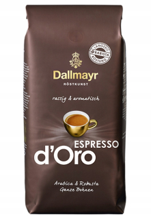 Zrnková káva - Kávové zrná Dallmayr Espresso d'Oro 1 kg DE