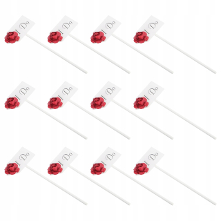 Darček na Valentína - Dezert tabuľky v vložení kij jac cupcake topper