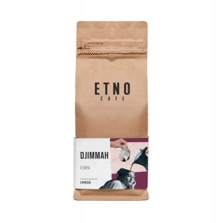 Zrnková káva - ETNO Cafe Etiópia Djimmah 1kg - Káva Bean