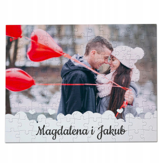Darček na Valentína - FotoPuzzle s fotografiou darčeka na Valentína