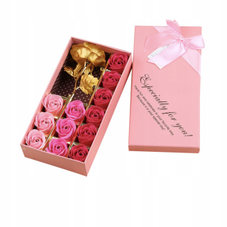 Darček na Valentína - Kvetinové mydlo Roses Darček dám