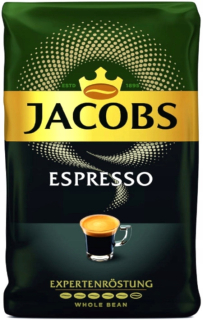 Zrnková káva - Jacobs Espresso Expeten Samostatné fazuľa 1kg