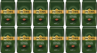 Zrnková káva - Jacobs Kronung 500g Grainy 12 ks. Nemecko Veľkoobchod