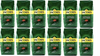 Zrnková káva - Káva Jacobs Kronung Grainy 500 g x 12 ks