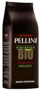 Zrnková káva - Káva Beans Pellini Bio Top 500g 100% Arabica