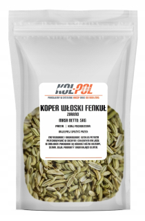ZRNKO Kôprový fenikel 5 kg Celé semená feniklu