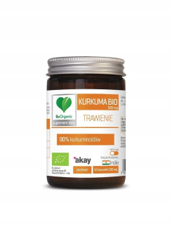 Kurkuma Extrakt Bio 50 kapsúl (500 mg) - BE ORG