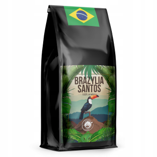 Zrnková káva - Brazília Coffee 1kg čerstvo pražená 100% arabčina