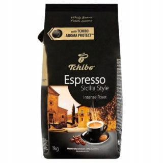 Zrnková káva - Espresso tchibo sicilia štýl 1kg
