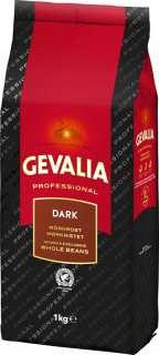 Zrnková káva - GEVALIA Profesionálna silná káva, tmavé zrno 1 kg