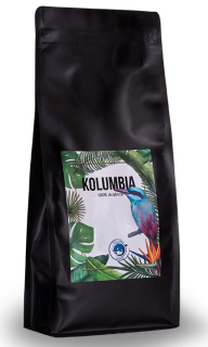 Zrnková káva - Káva Kolumbia Excelso 1kg Arabská 100%