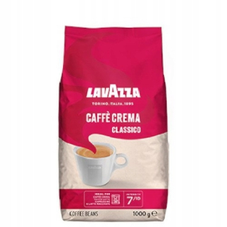 Zrnková káva - Káva Lavazza Caffe Crema Classico 1 kg obilia