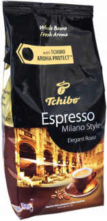 Zrnková káva - KÁVA TCHIBO ESPRESSO MILANO 1kg káva s korkovou zátkou