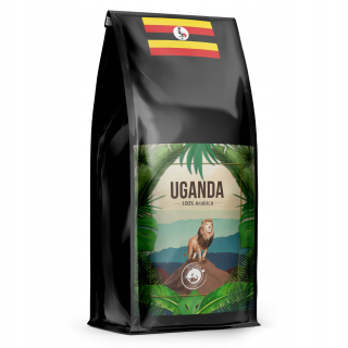 Zrnková káva - Káva UGANDA 1 kg čerstvo pražená 100% ARABIKA