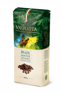 Zrnková káva - Káva Vasspiatta Brazília Santos Arabica z Brazill1KG