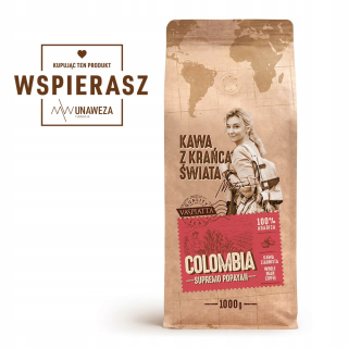 Zrnková káva - Káva od konca sveta Zrnká Martyna COLOMBIA 1Kg