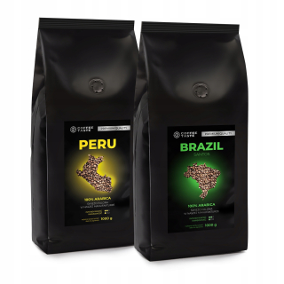 Zrnková káva - Grainy Coffee 2 KGSTWO Pečené arabské 100%