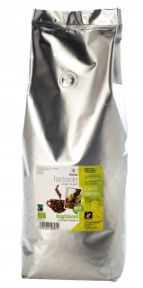 Zrnková káva - Káva Grainy Arabica Fair Trade Bio 1 kg Oxfam
