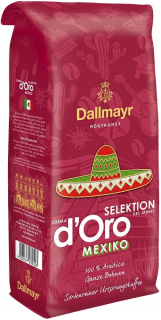 Zrnková káva - Káva Beans Dallmayr Crema Mexiko 100% ARB. 1 kg