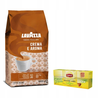 Zrnková káva - Granner Coffee Lavazza Crema E Aroma 1KG Obilie